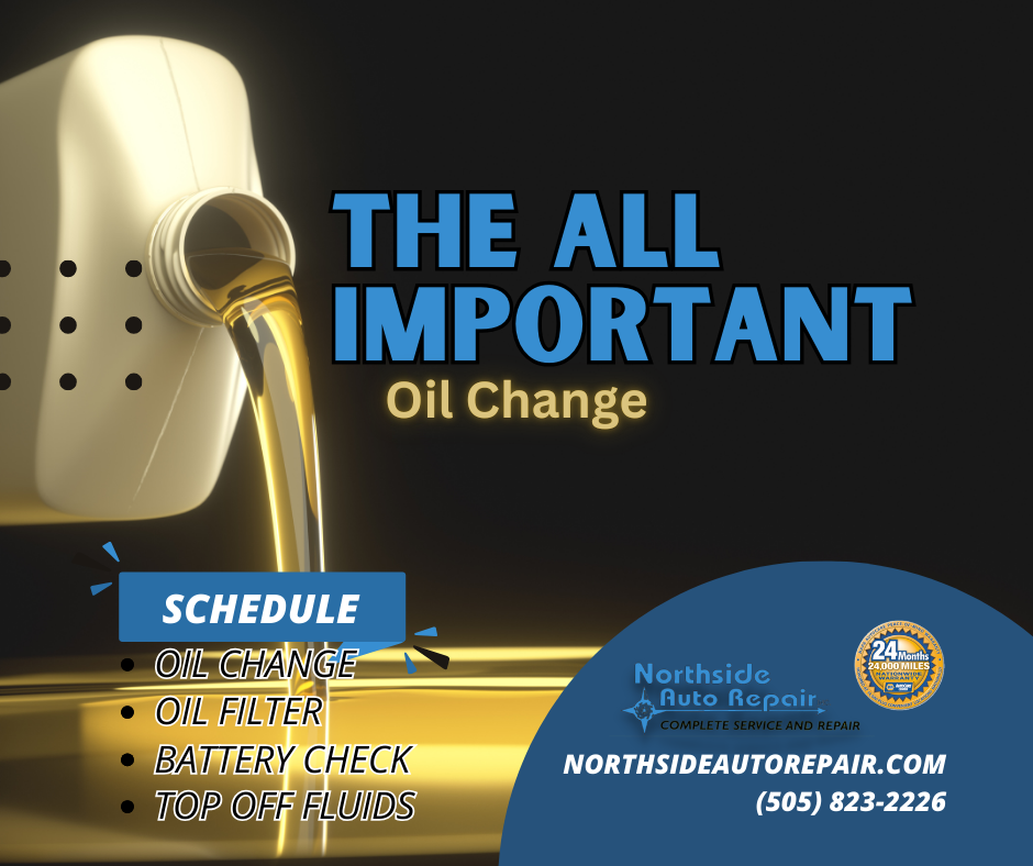 Oil CHange at Northside Auto Repair